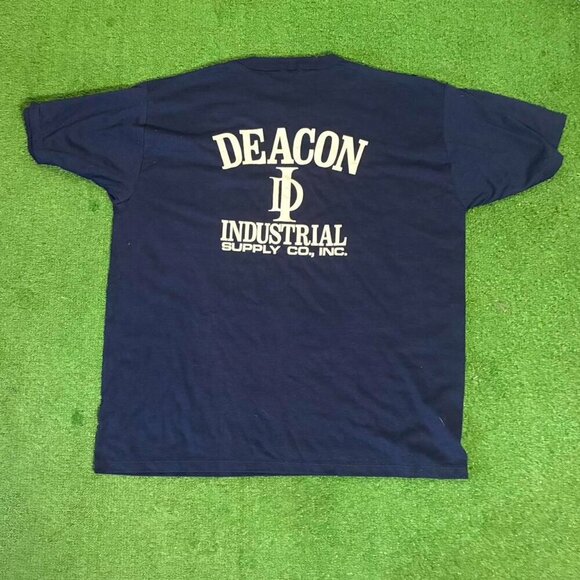 Navy Blue Russell Athletic Crew - Picture 4 of 5